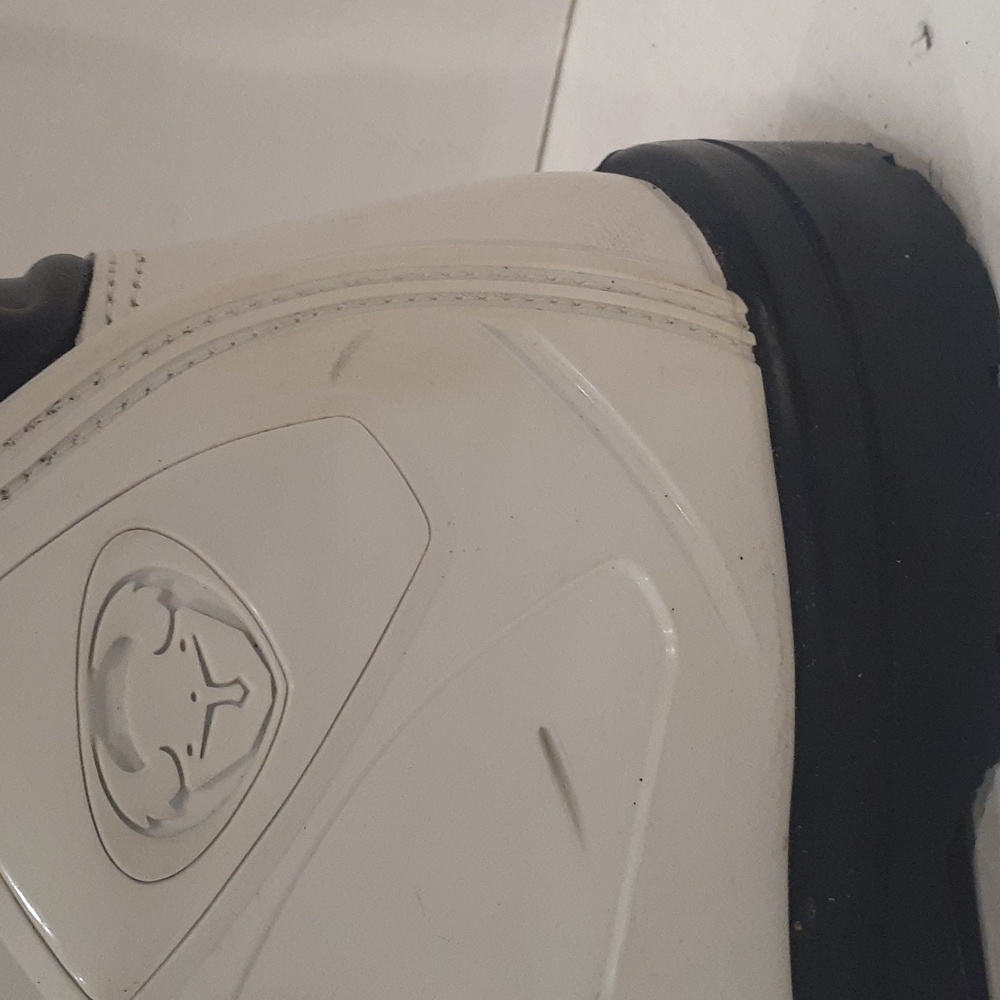 THOR T30 Women's Black and White Motocross Boots Sz 6 - Picture 12 of 13